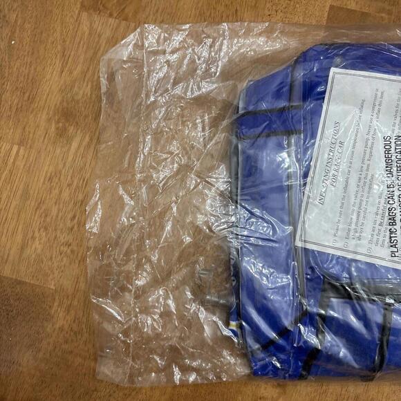 Vtg 1994 Genny Light Beer Inflatable Race Car #1 Bar Promo 24"×12" Unused & New​ - Picture 8 of 9